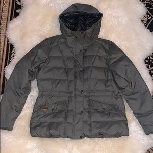 Columbia Olive Green Down Jacket